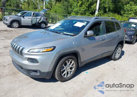 2014 Jeep Cherokee Latitude из США, поврежденный, VIN 1C4PJLCB1EW122929